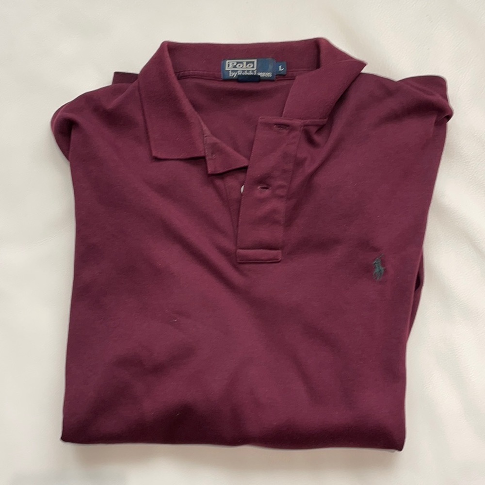Polo Ralph Lauren Black Long Sleeve Classic Fit Shirt Cotton